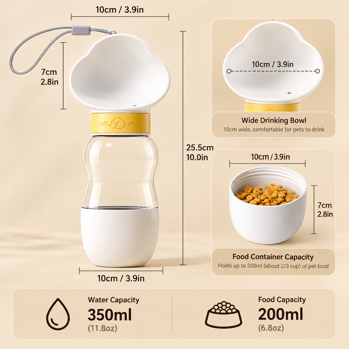 The Adventure Sip 2-in-1 Pet Water Bottle