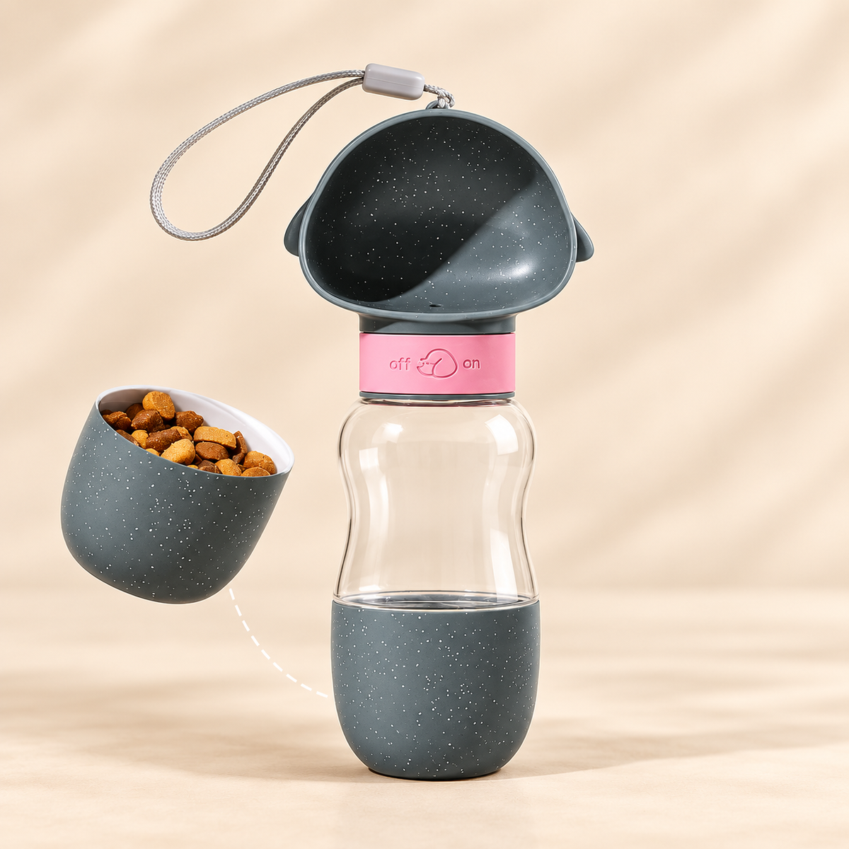 The Adventure Sip 2-in-1 Pet Water Bottle