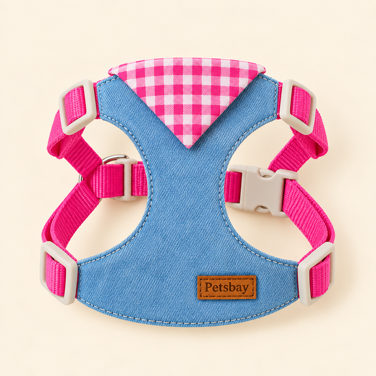 The Gingham Denim Harness