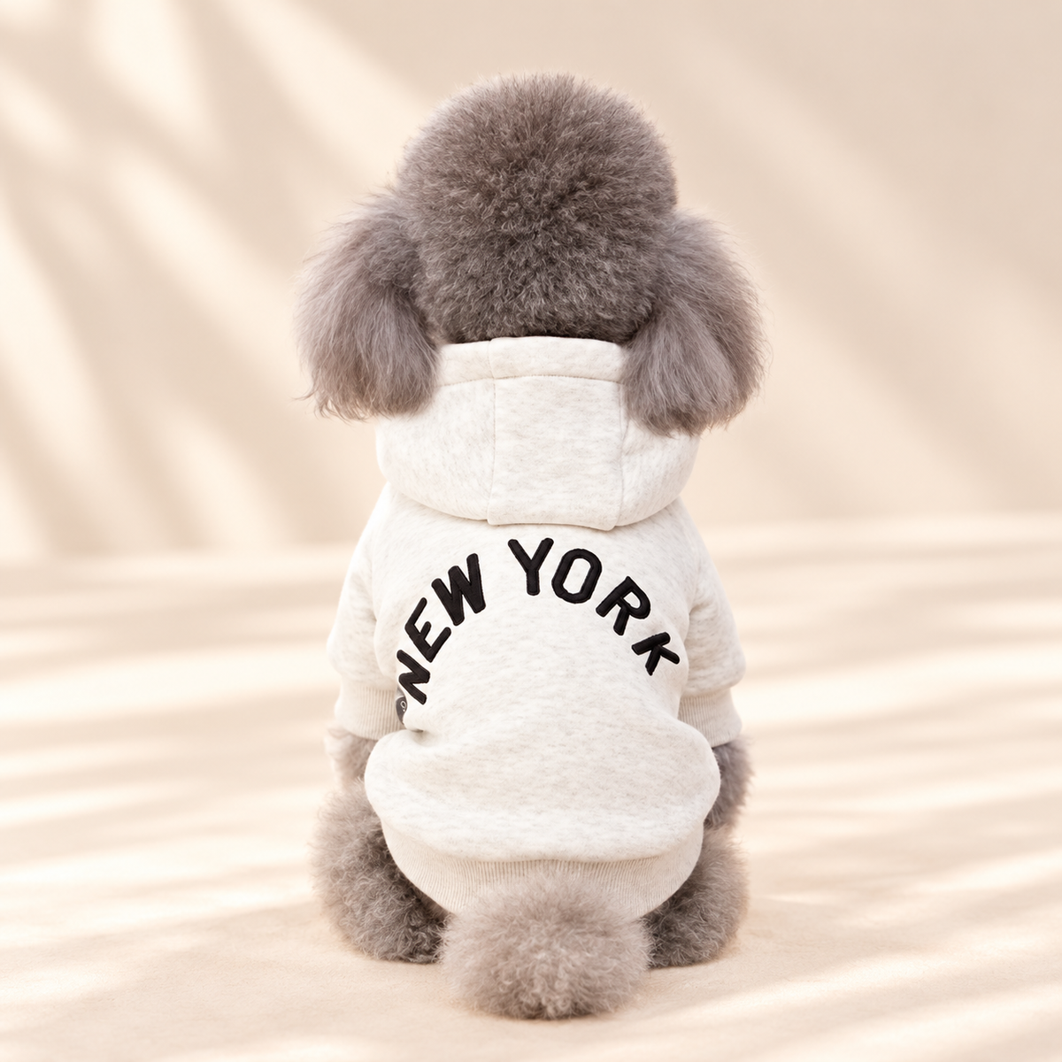 Cozy Cream Dog Hoodie