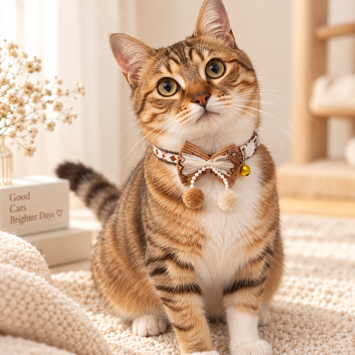 The Vintage Charm Cat Collar