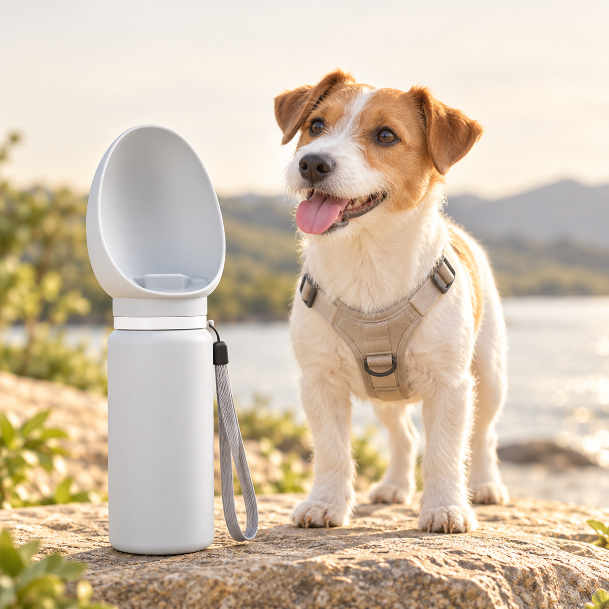 Foldable Travel Dog Water Bottle