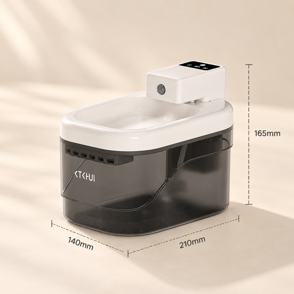 2L Smart Pet Water Fountain – Wireless Motion Sensor Dispenser