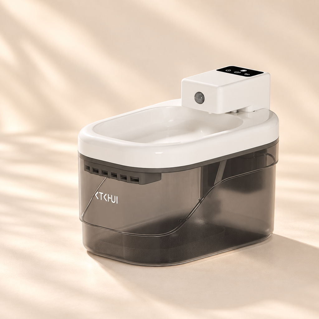 2L Smart Pet Water Fountain – Wireless Motion Sensor Dispenser
