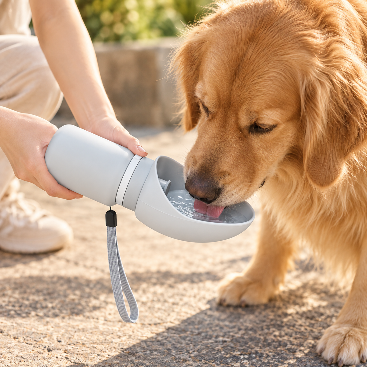 Foldable Travel Dog Water Bottle