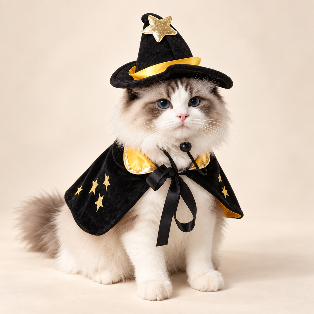 Halloween Wizard Pet Costume